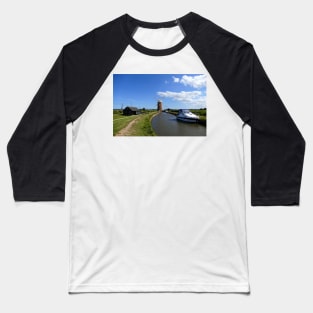 Horsey Windpump, Norfolk Baseball T-Shirt